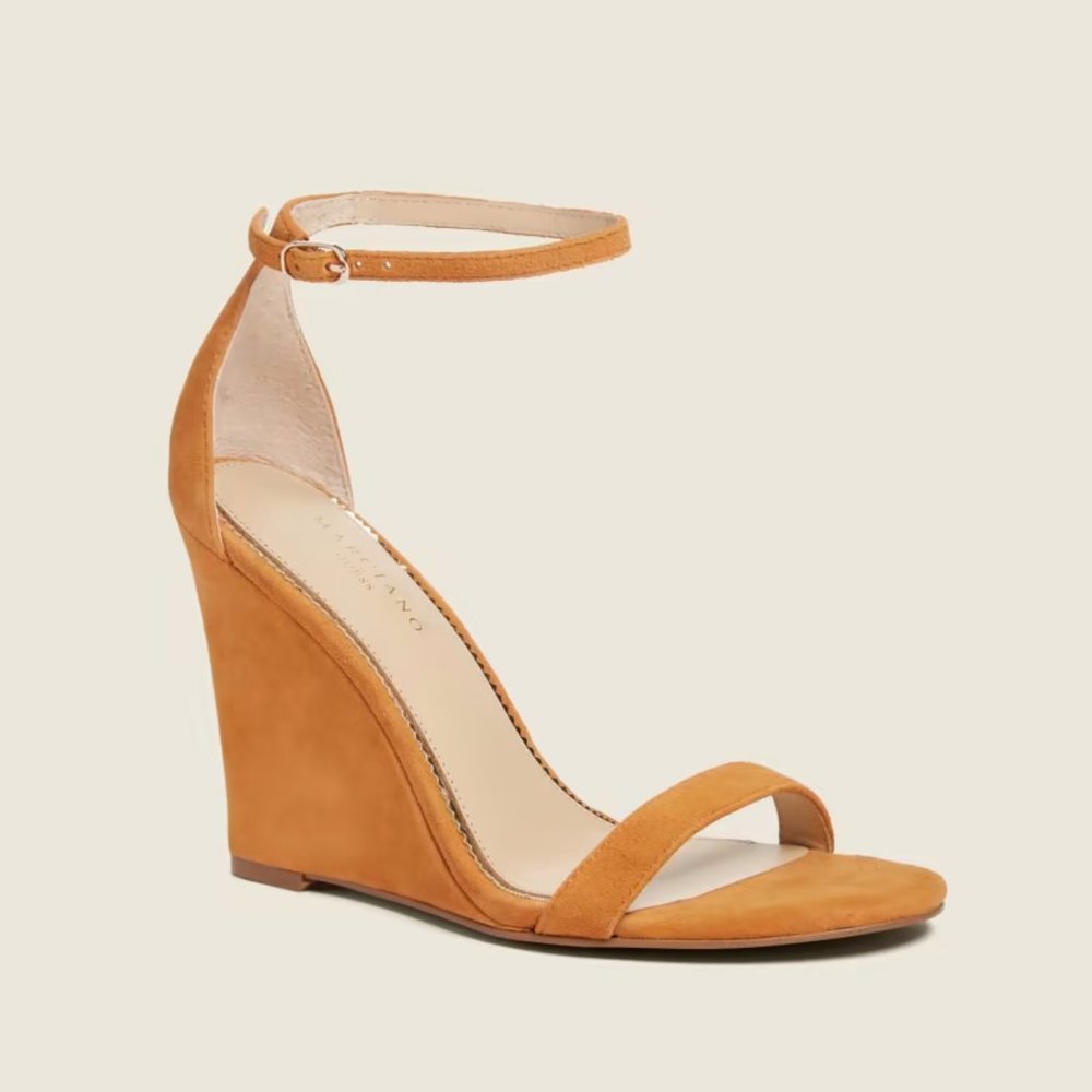 Marciano by GUESS Fannie Suede Wedge Sandals